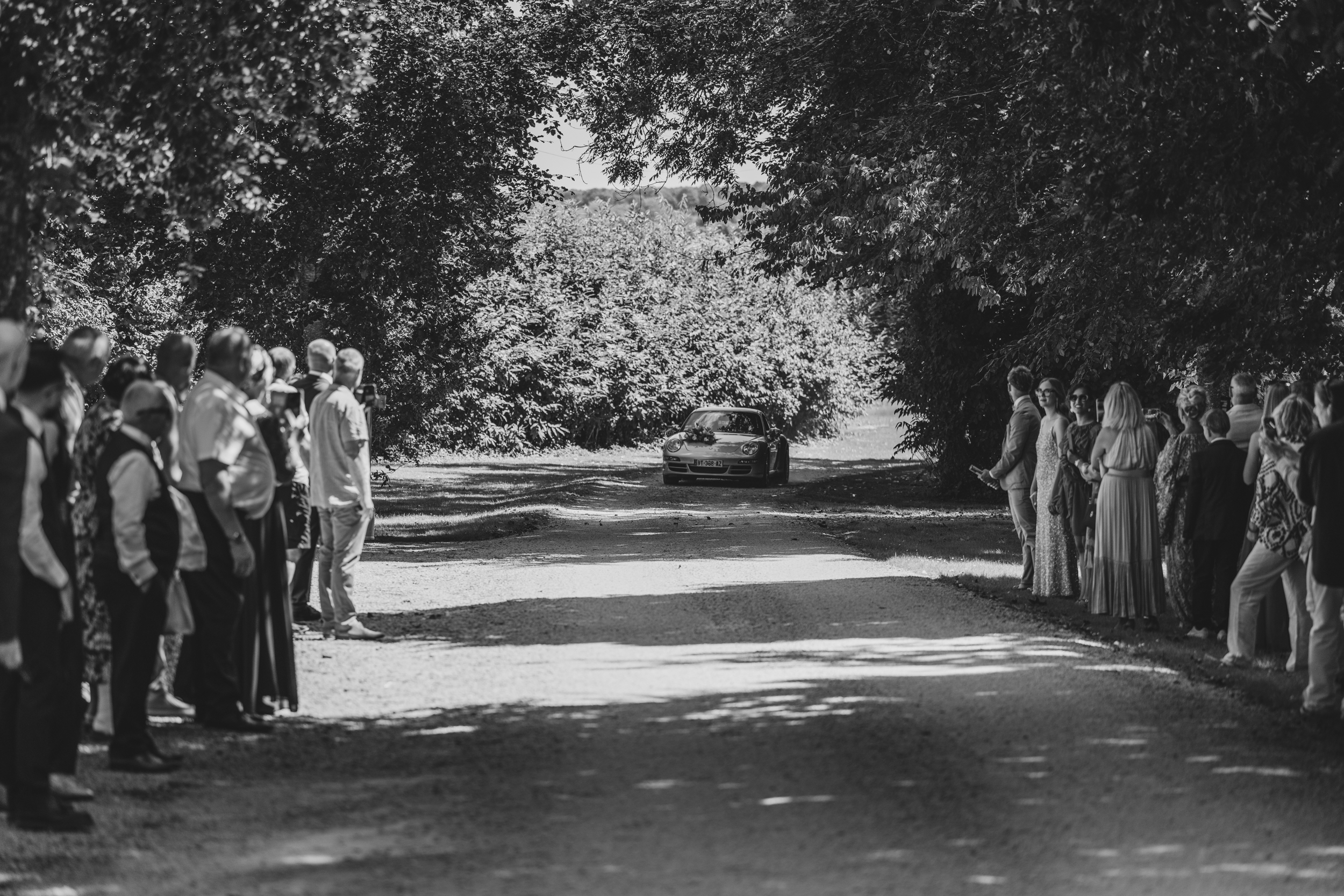 Arrivée des mariés